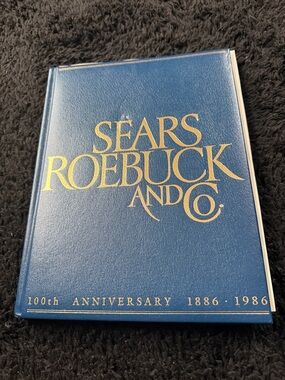 Sears Roebuck & Co. Blue Anniversary Hardcover Book